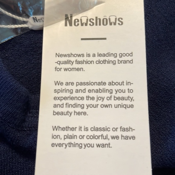 Women’s navy blue cardigan sweater - Picture 6 of 7